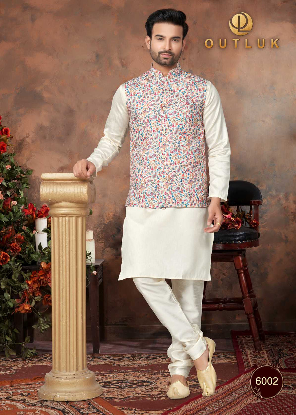 Kurta Payjama With Modi Jacket