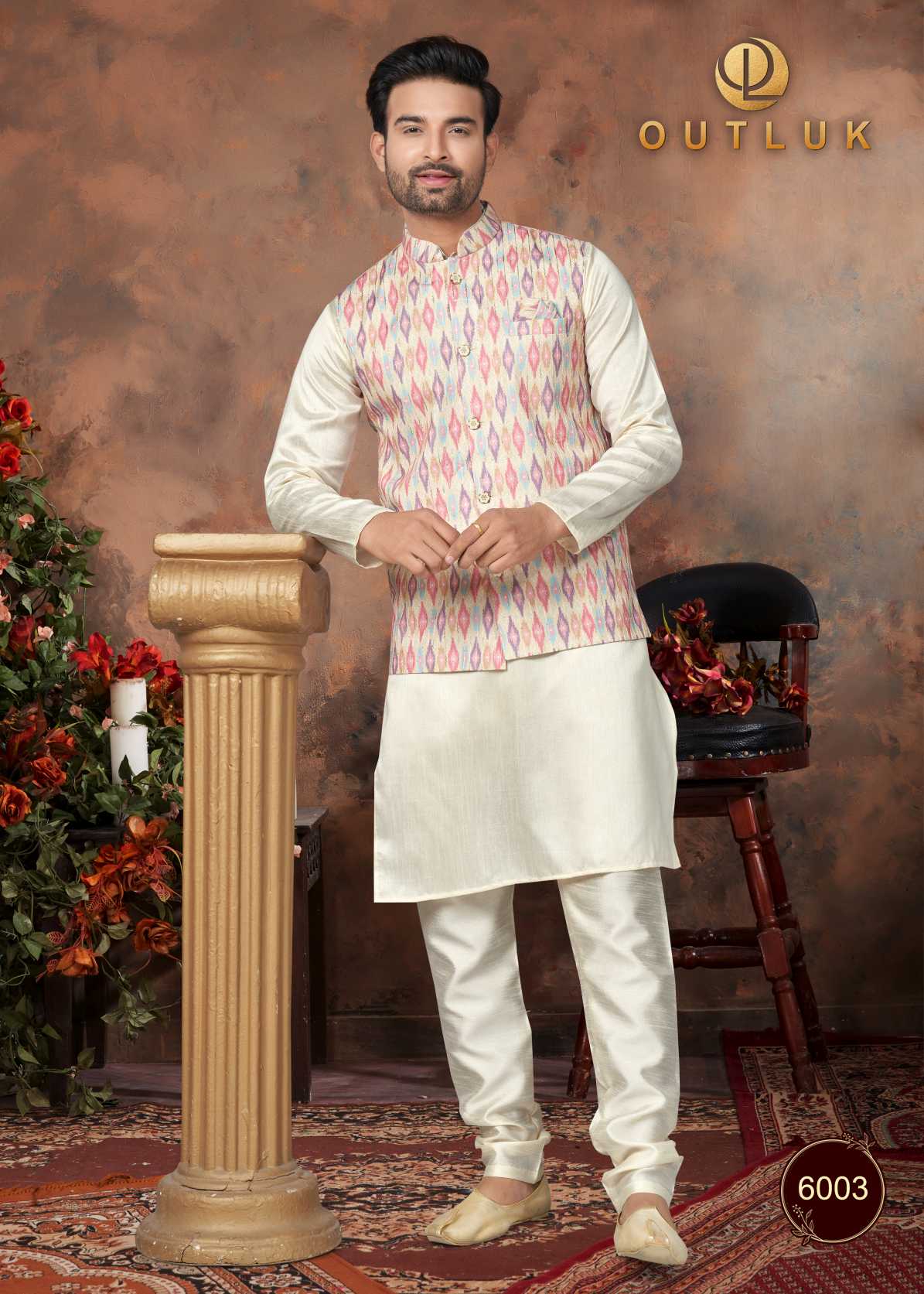 Kurta Payjama With Modi Jacket