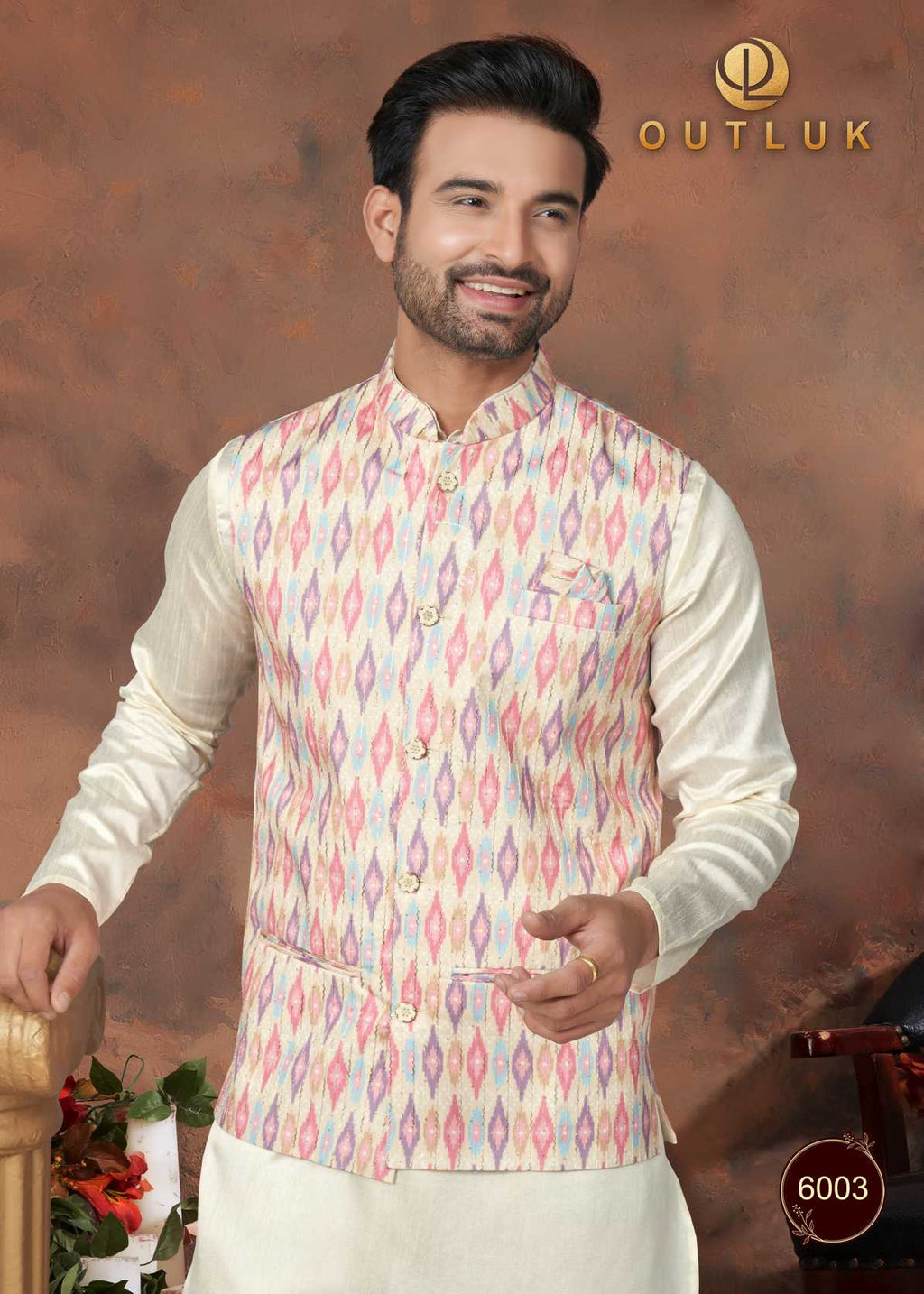 Kurta Payjama With Modi Jacket