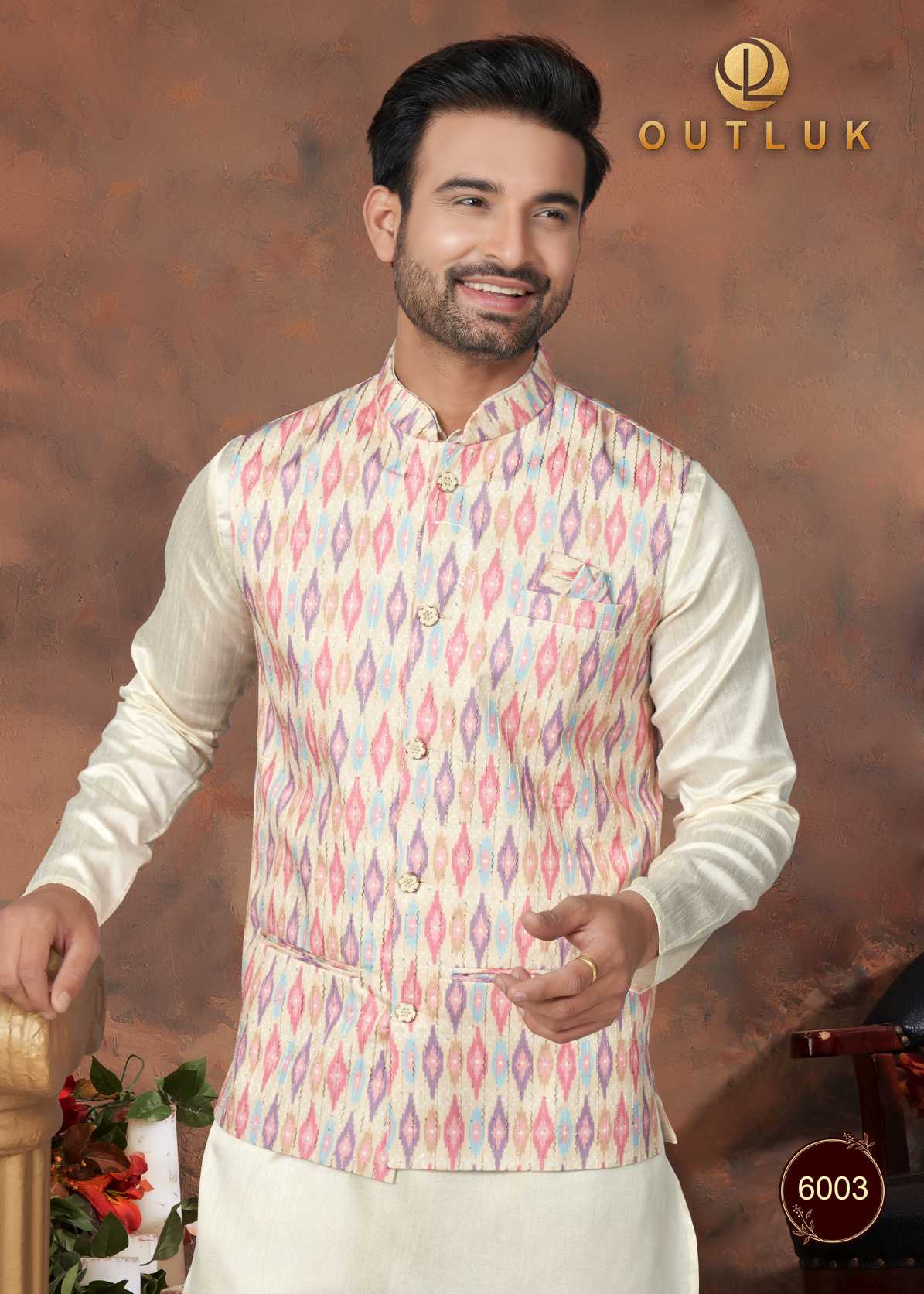 Kurta Payjama With Modi Jacket