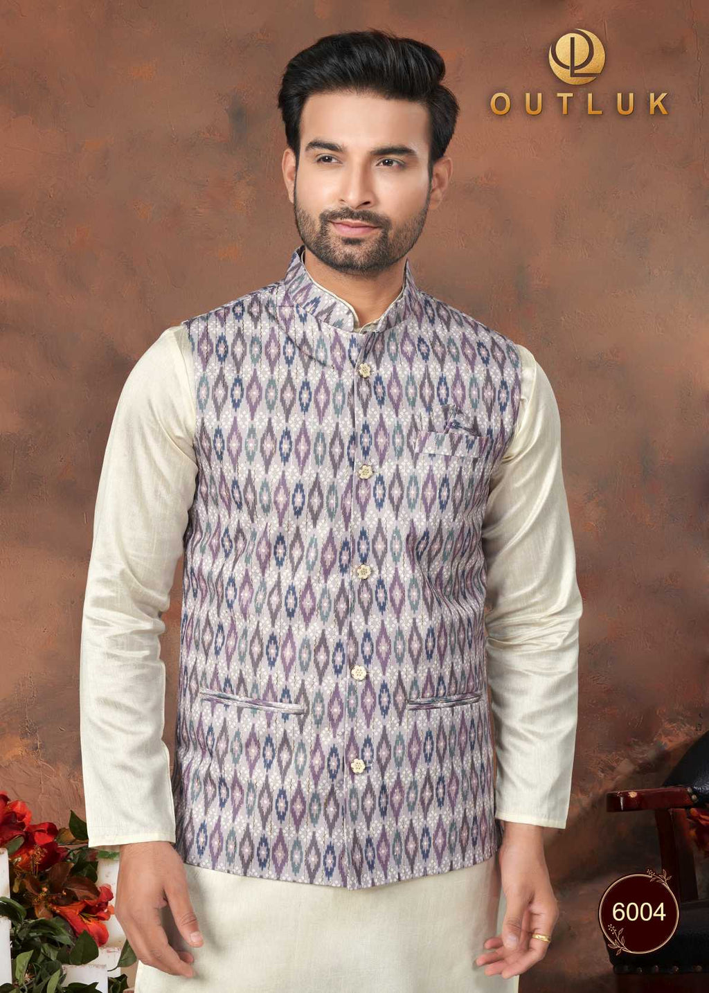 Kurta Payjama With Modi Jacket