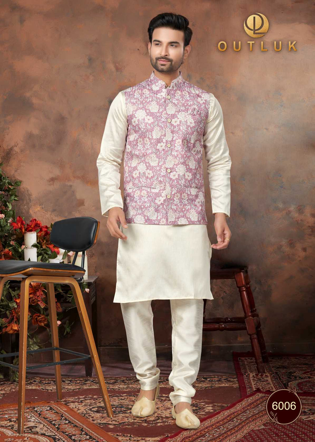 Kurta Payjama With Modi Jacket