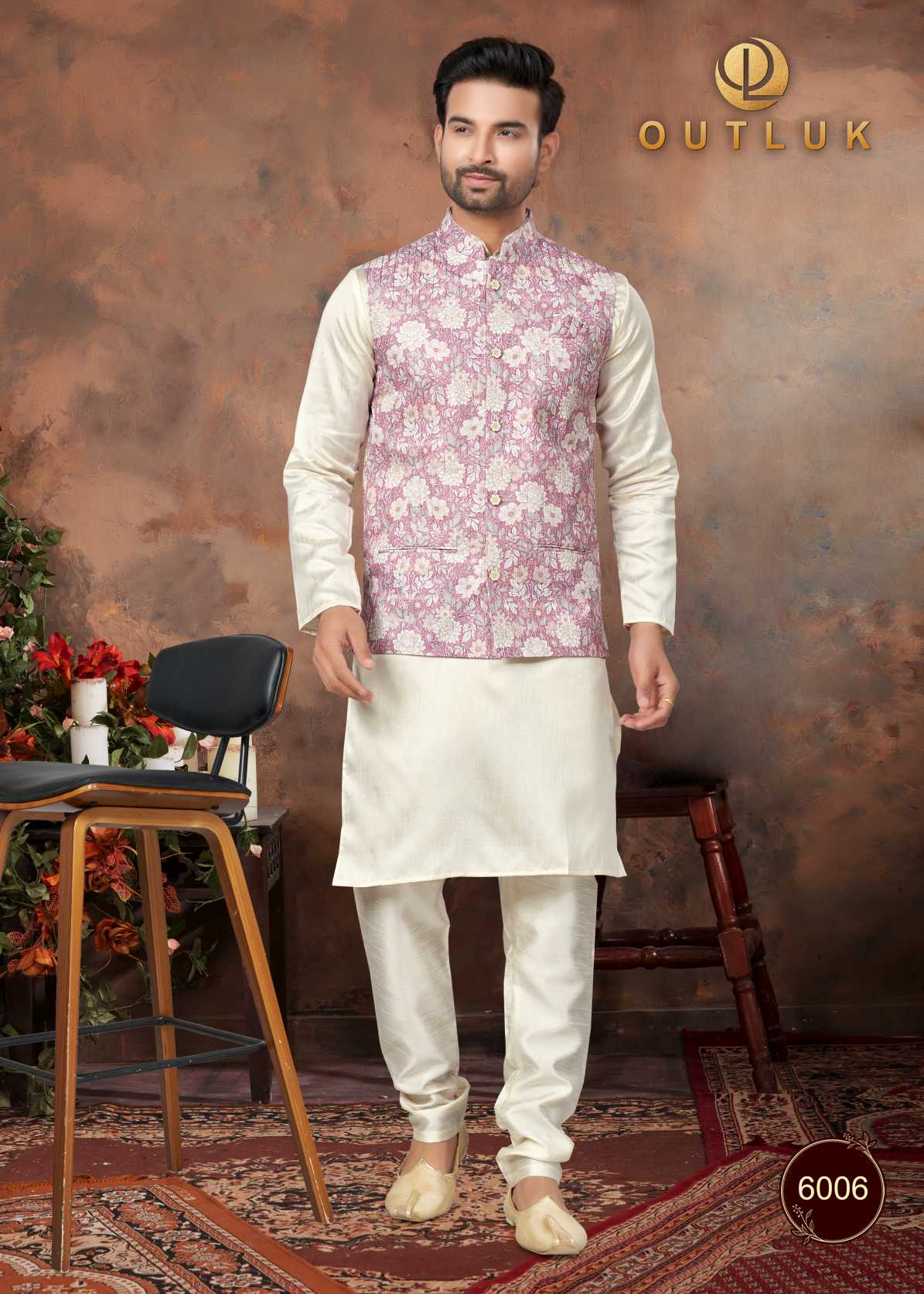 Kurta Payjama With Modi Jacket