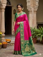 Pure Mysore Silk Saree.