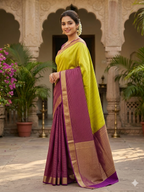 Pure Mysore Silk Saree.
