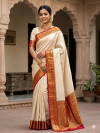 Pure Mysore Silk Saree.