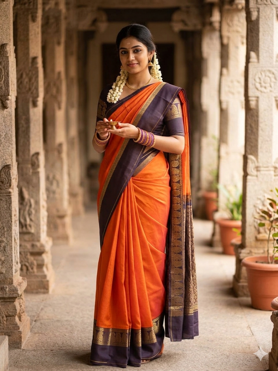 Pure Mysore Silk Saree.