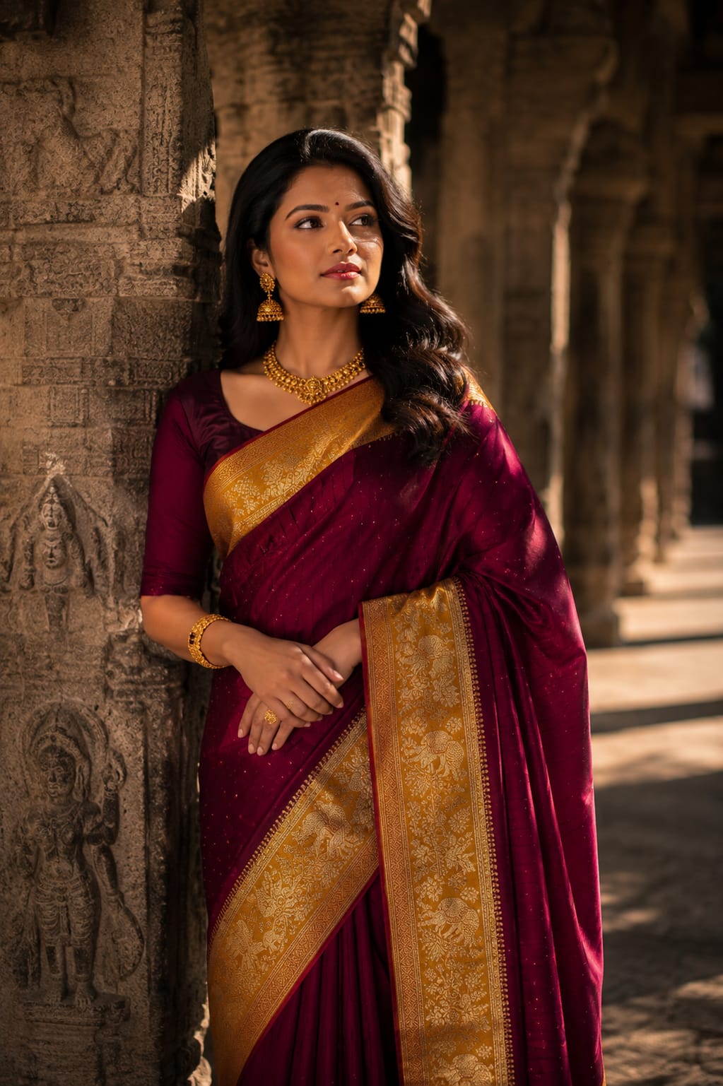 Pure Kanchipuram Silk Saree