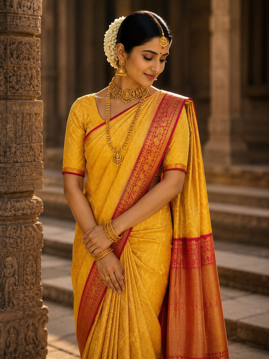 Pure Kanchipuram Silk Saree