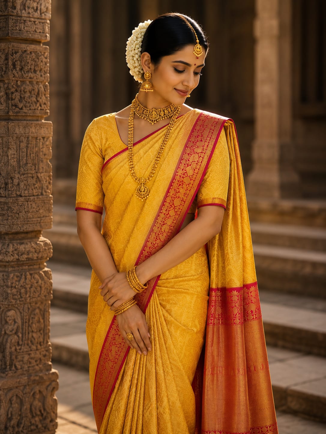 Pure Kanchipuram Silk Saree