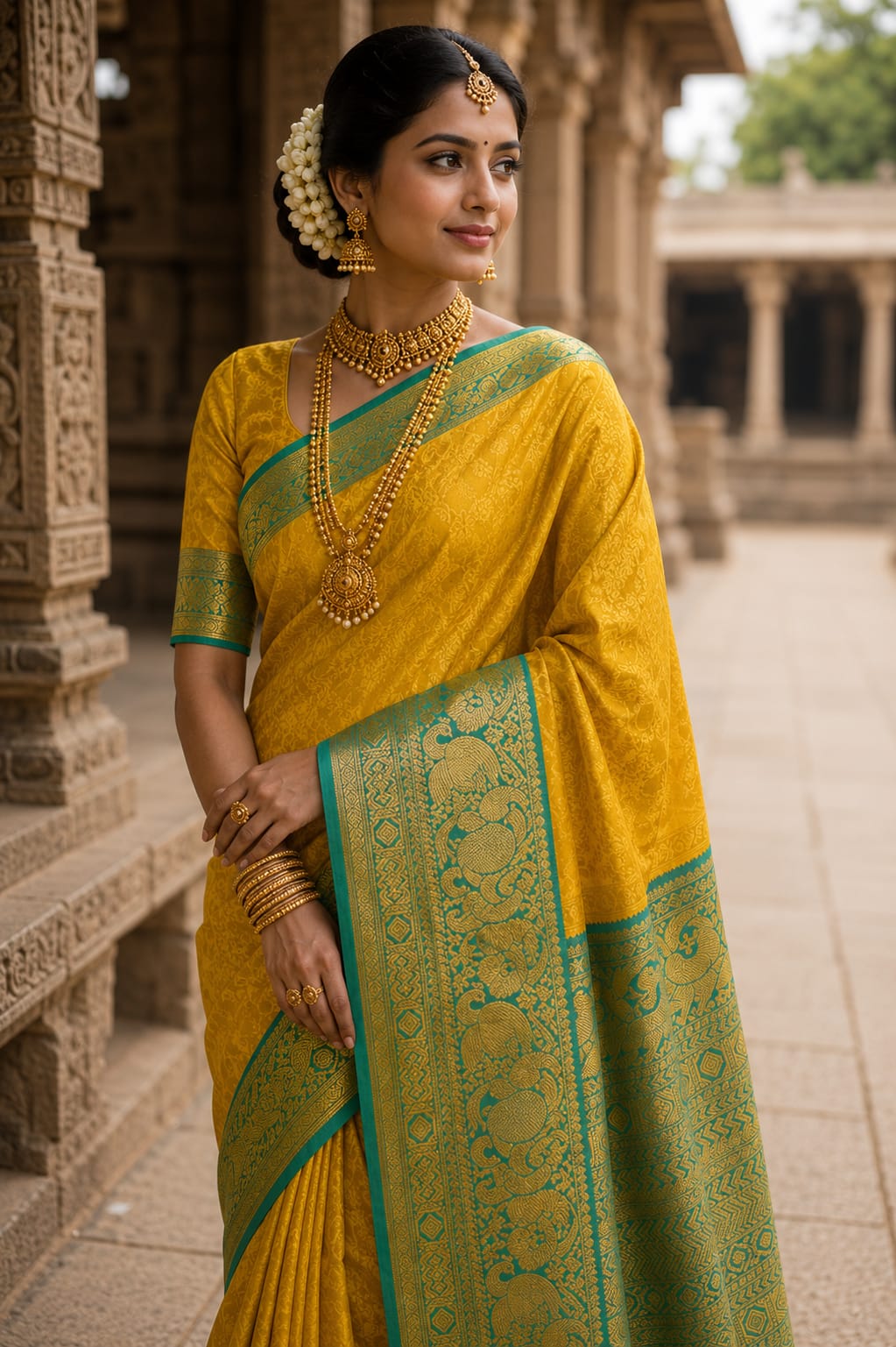 Pure Kanchipuram Silk Saree