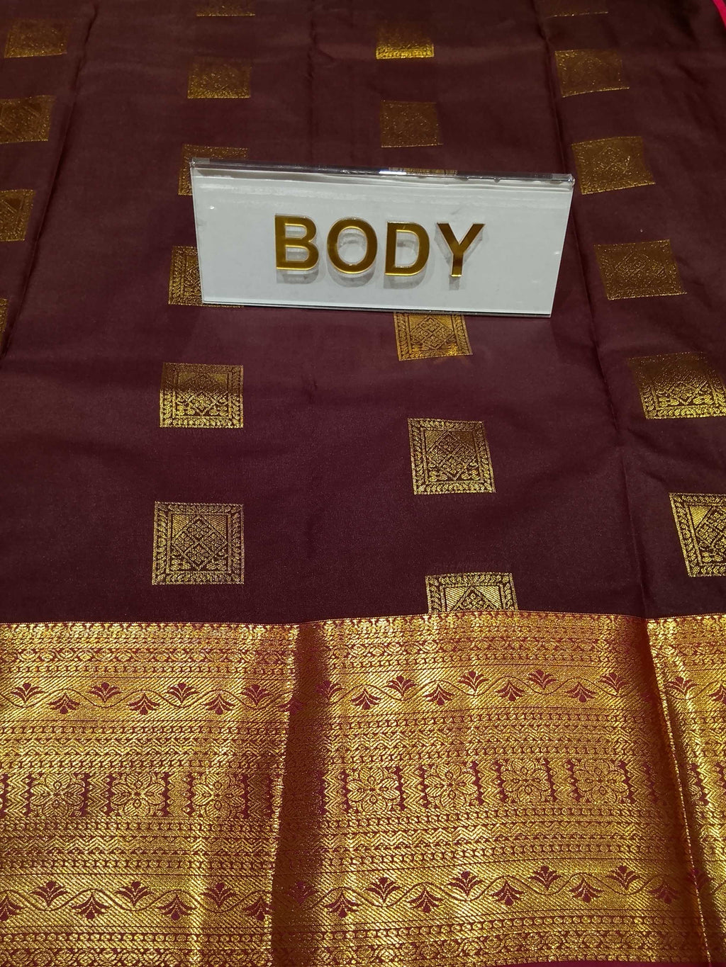 Half Silk Saree .