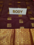 Half Silk Saree .