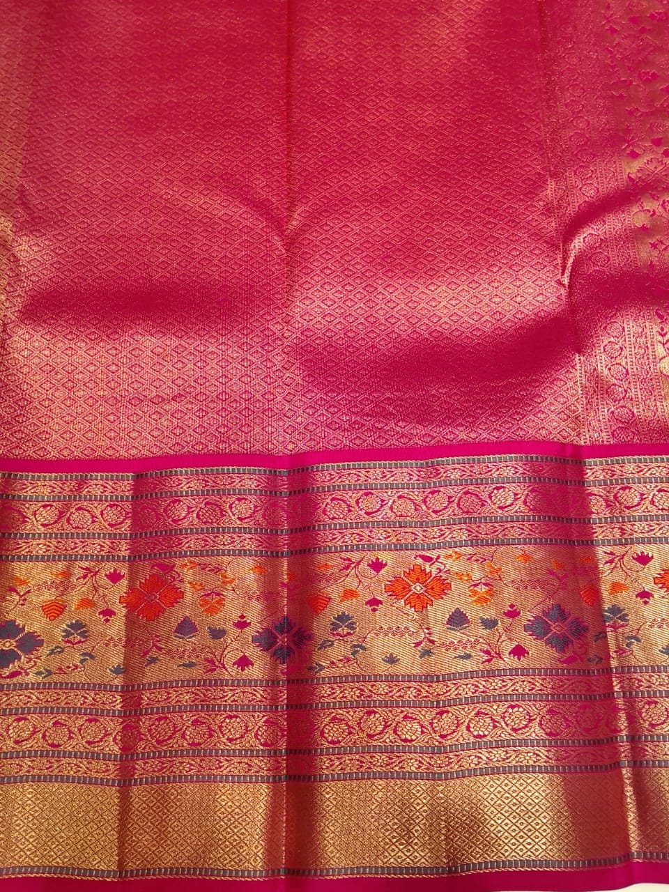 Pure Mysore Silk Saree.