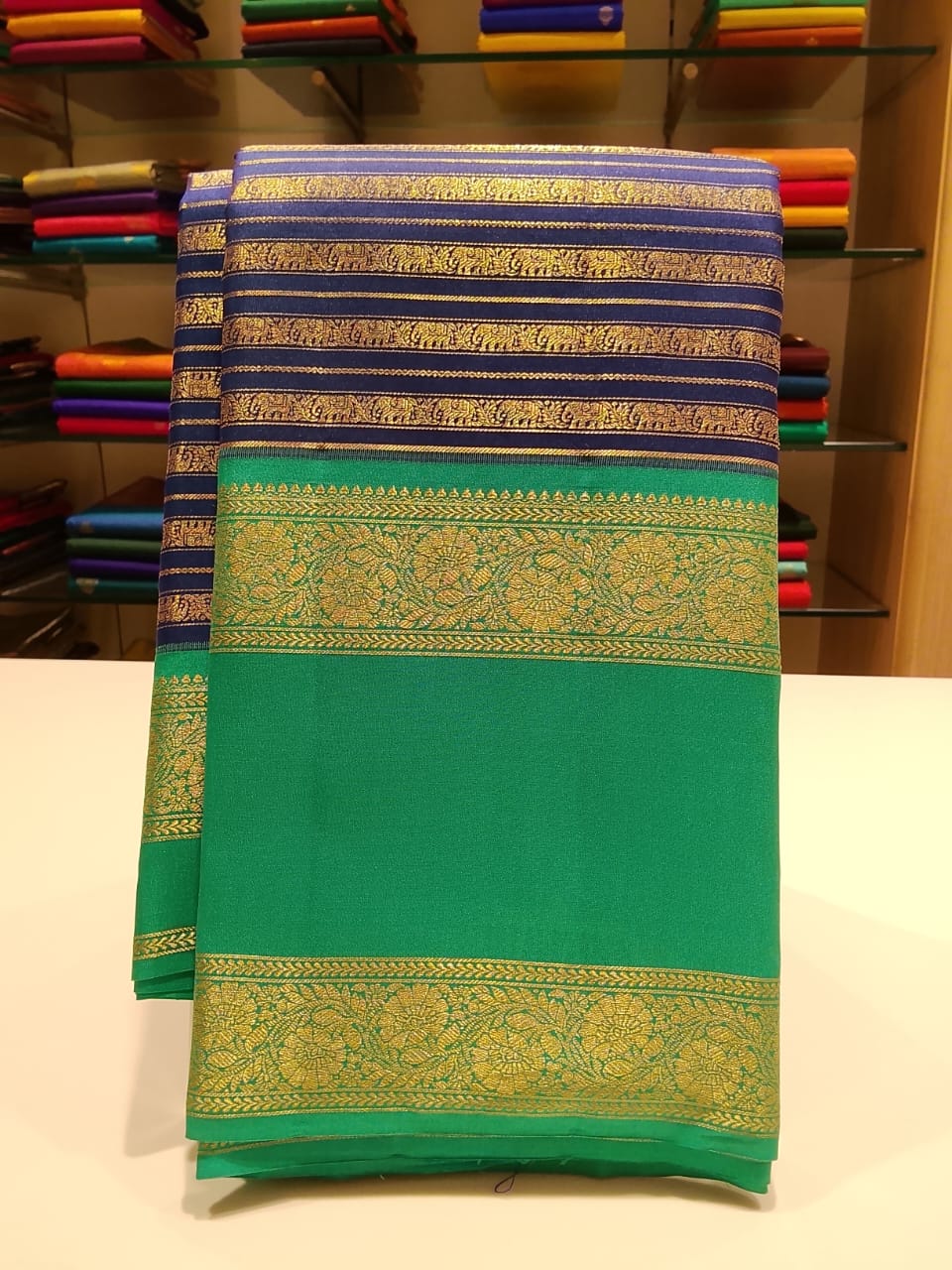 Pure Mysore Silk Saree.