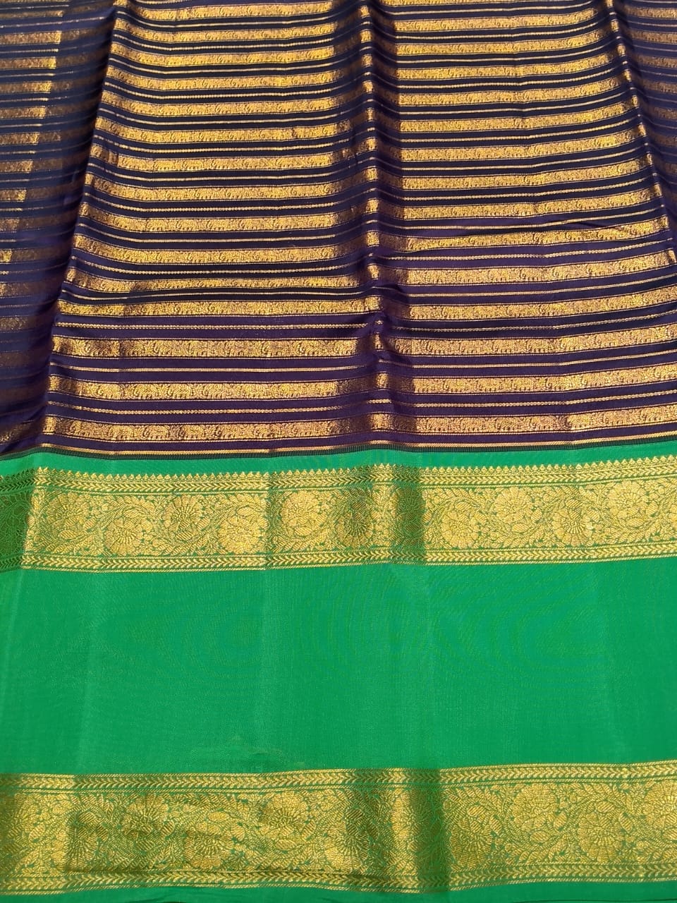 Pure Mysore Silk Saree.