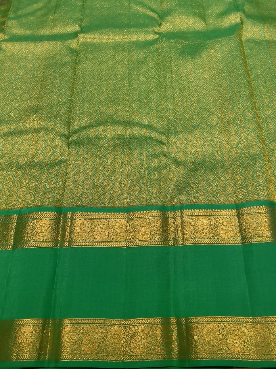 Pure Mysore Silk Saree.