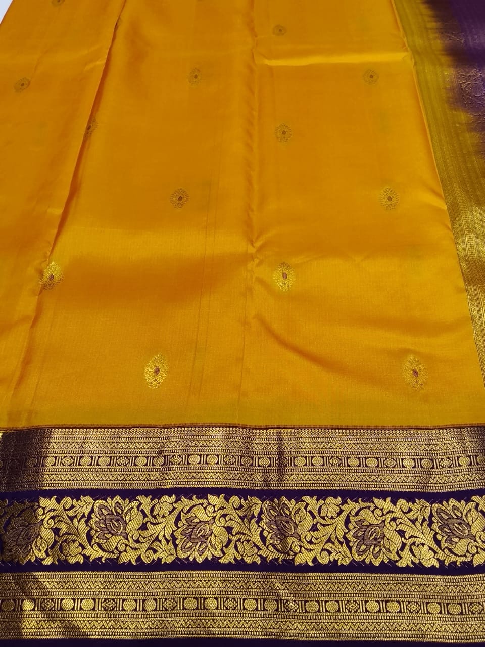 Pure Mysore Silk Saree.
