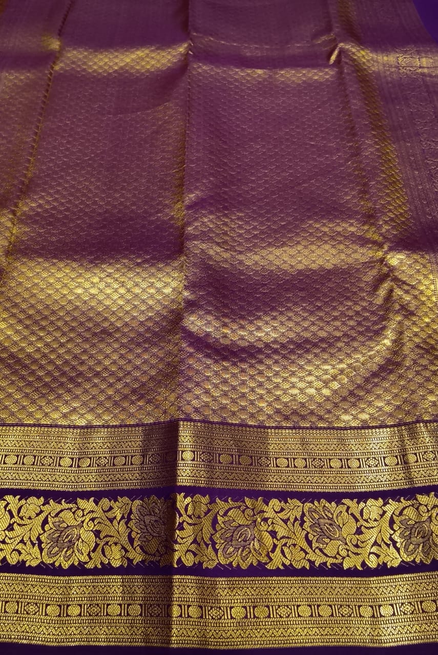 Pure Mysore Silk Saree.
