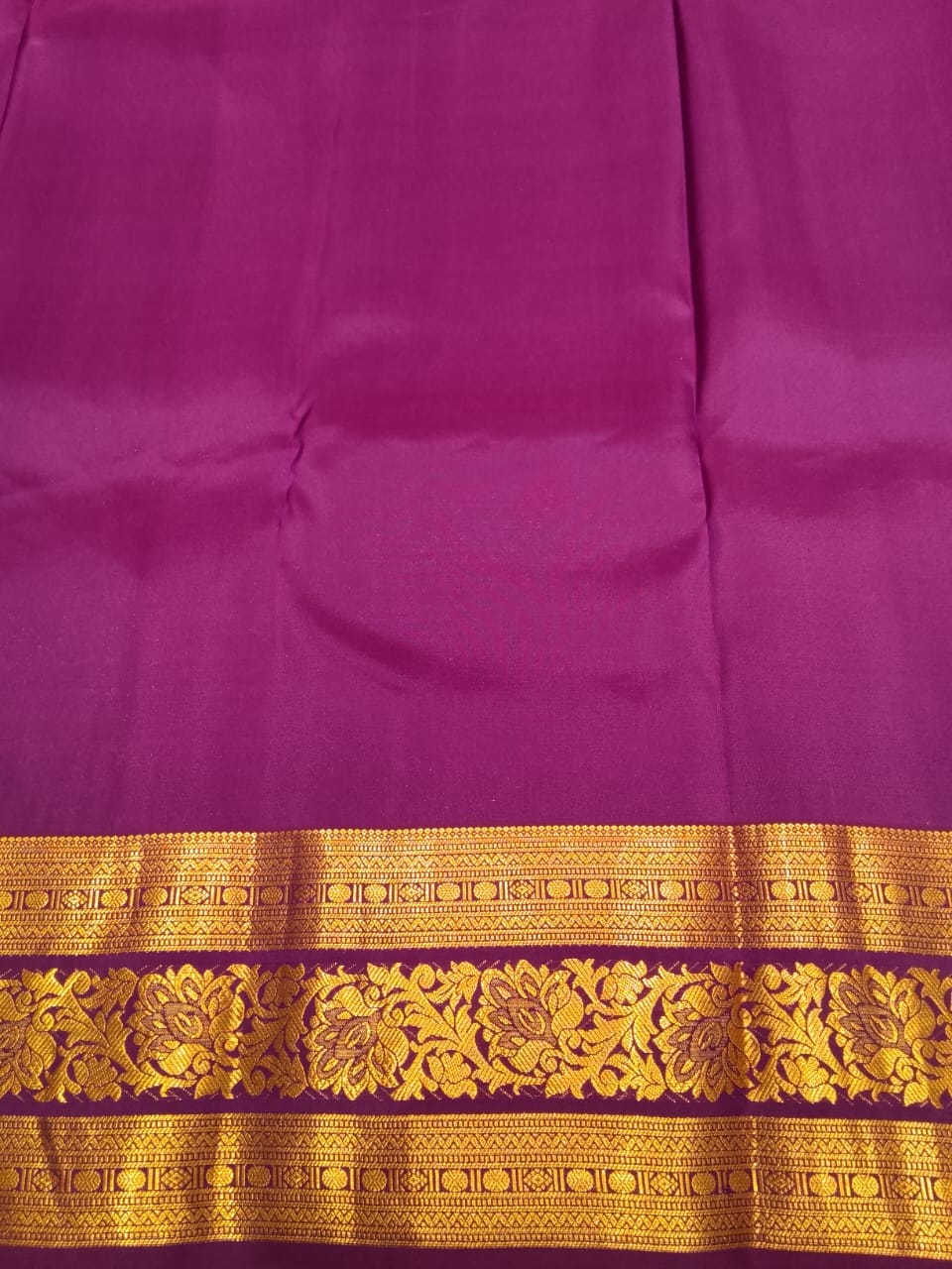 Pure Mysore Silk Saree.