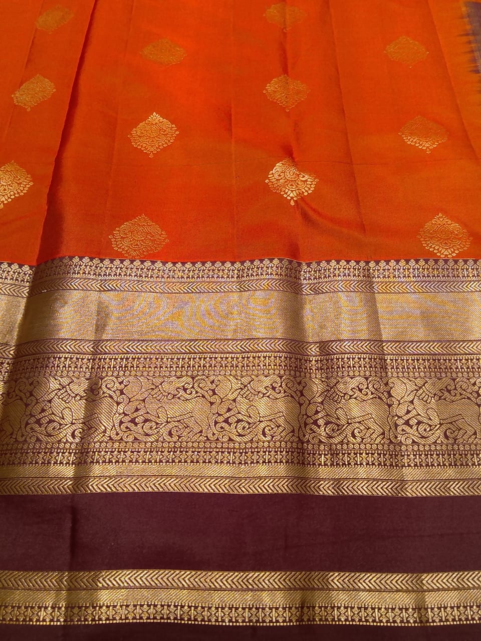 Pure Mysore Silk Saree.
