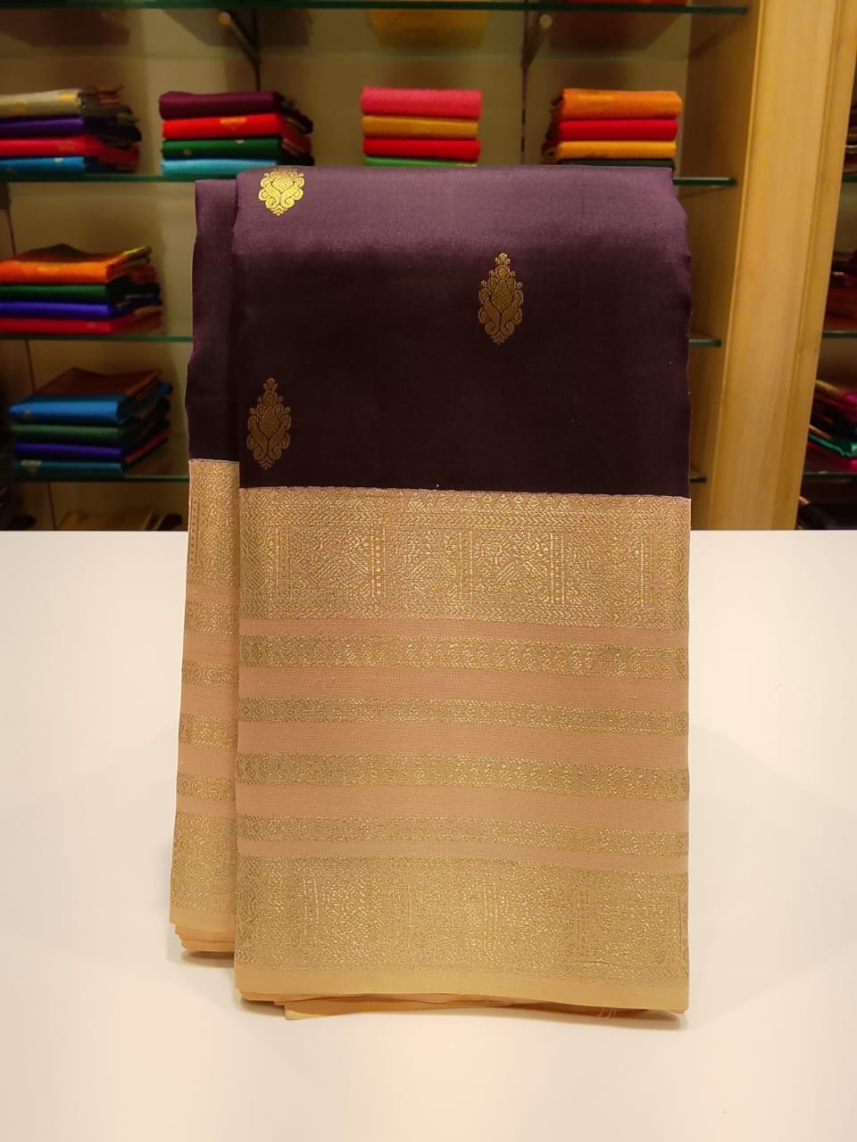 Pure Mysore Silk Saree.