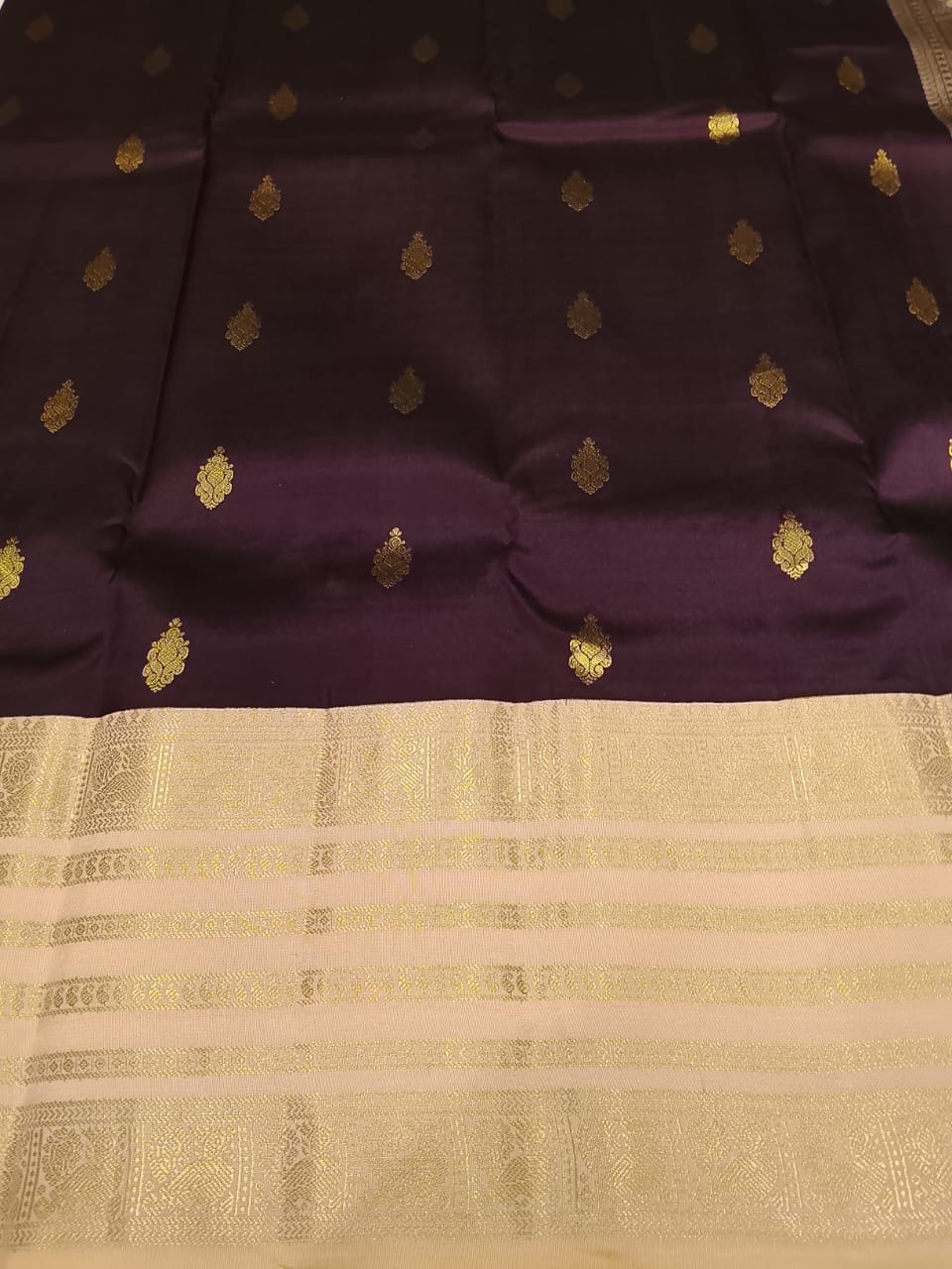 Pure Mysore Silk Saree.