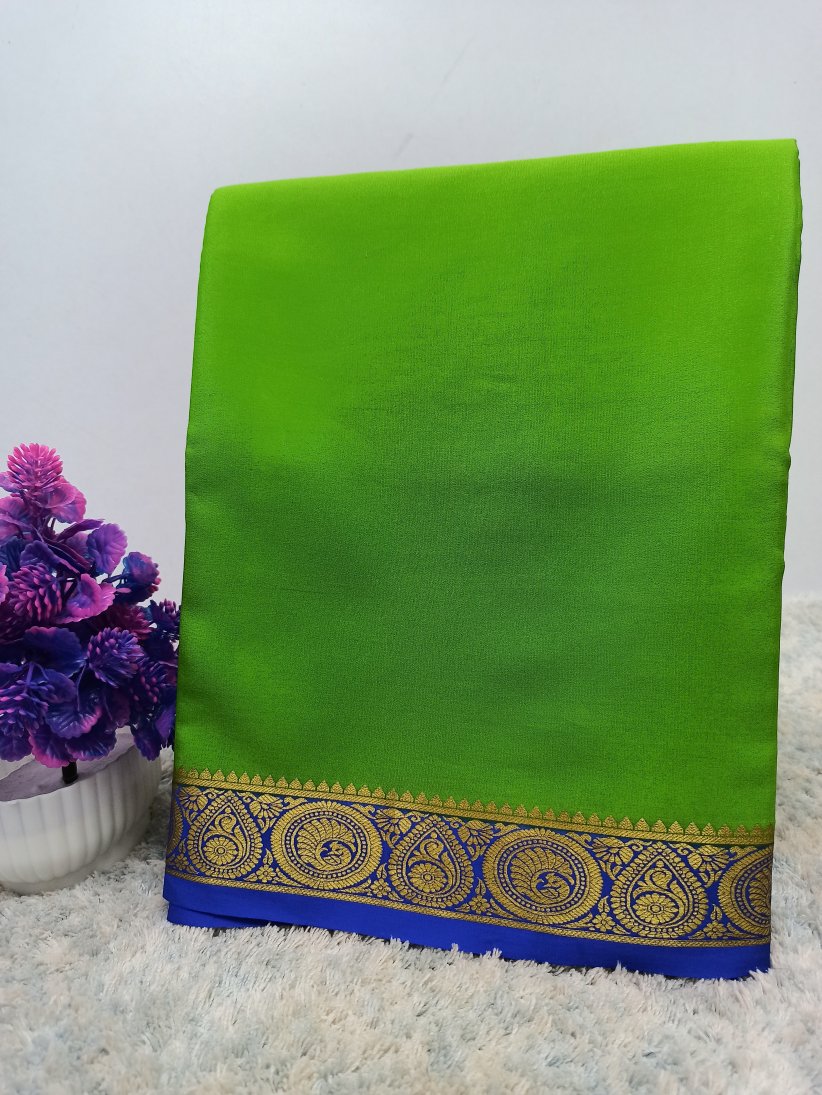 Pure Mysore Silk Crape Saree