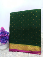 Pure Mysore Silk Crape Saree