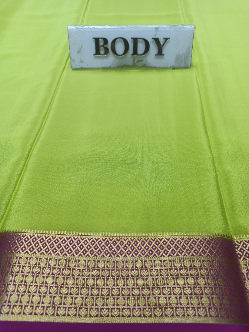 Pure Mysore Silk Saree