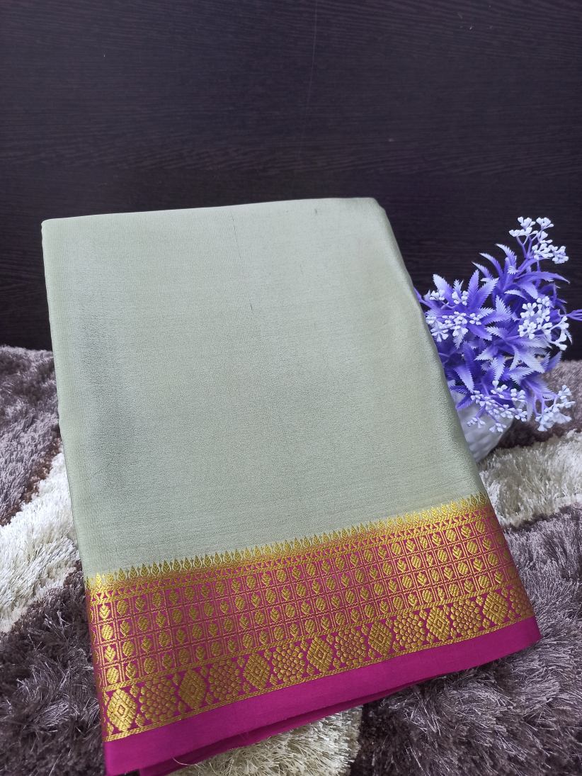 Pure Mysore Silk Saree