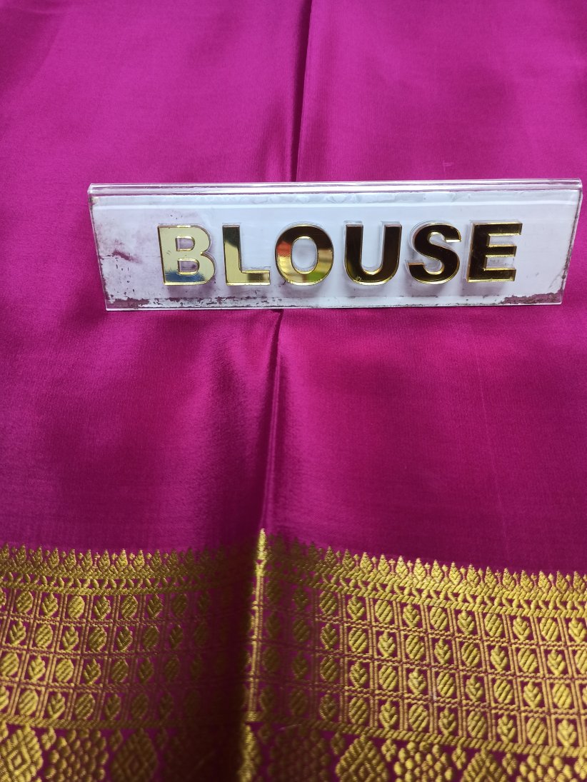 Pure Mysore Silk Saree