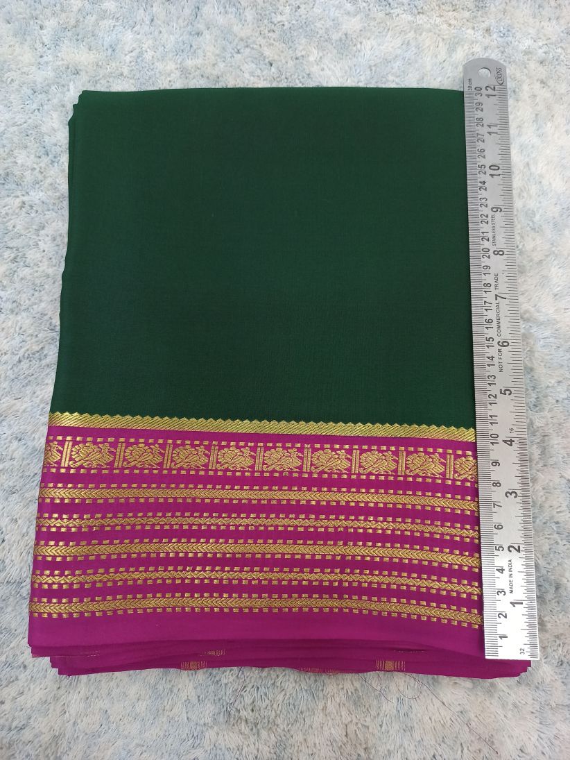 Pure Mysore Silk Crape Saree