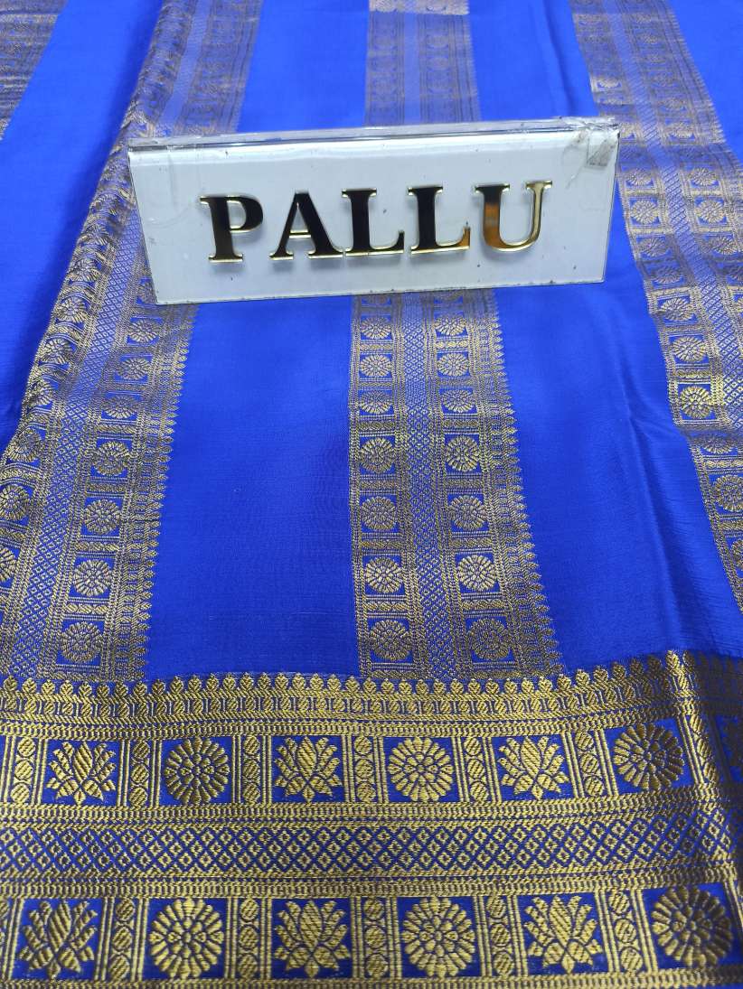 Pure Mysore Silk Saree
