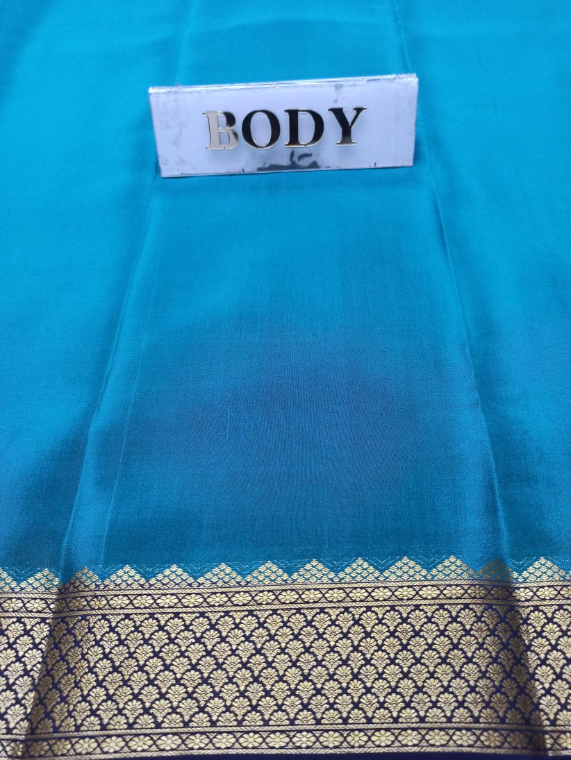 Pure Mysore Silk Crape Saree