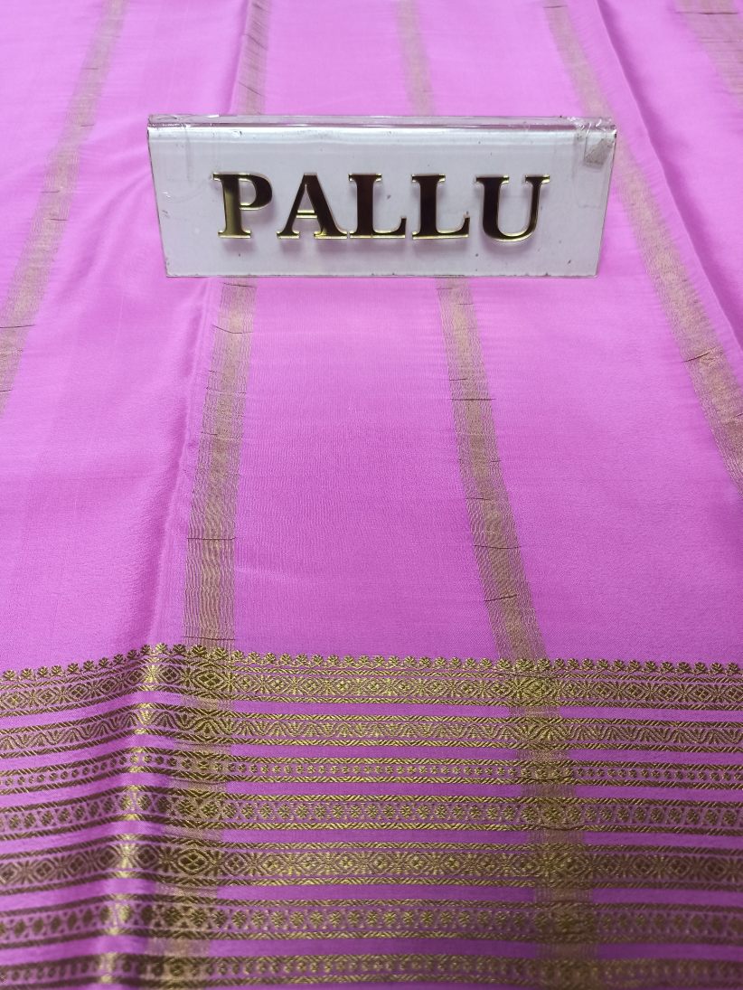Pure Mysore Silk Saree