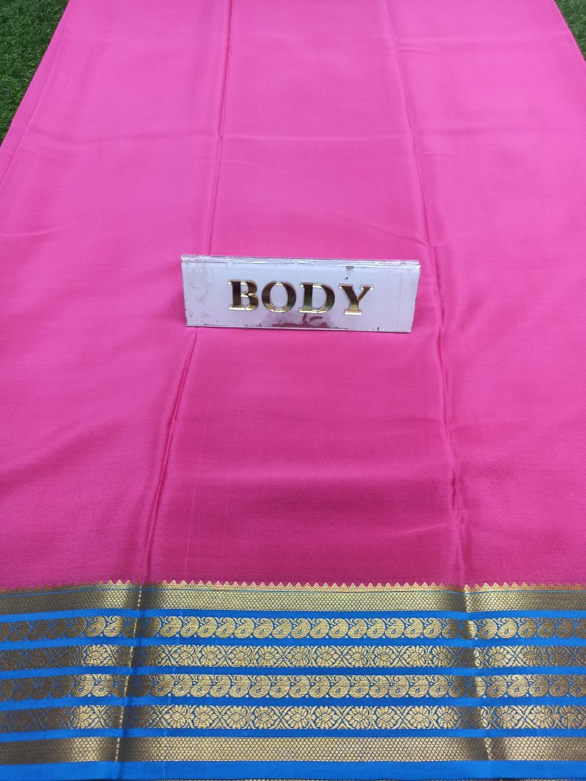Pure Mysore Silk Crape Saree