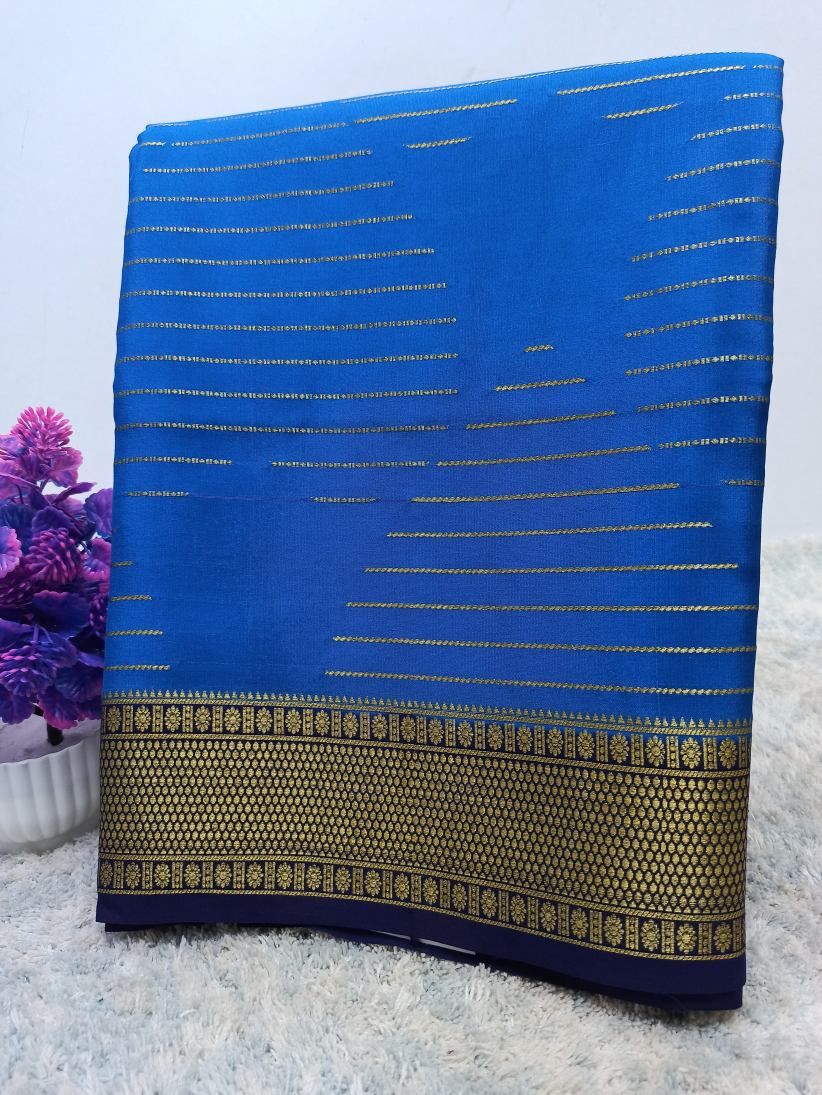 Pure Mysore Silk Crape Saree