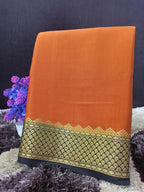 Pure Mysore Silk Crape Saree