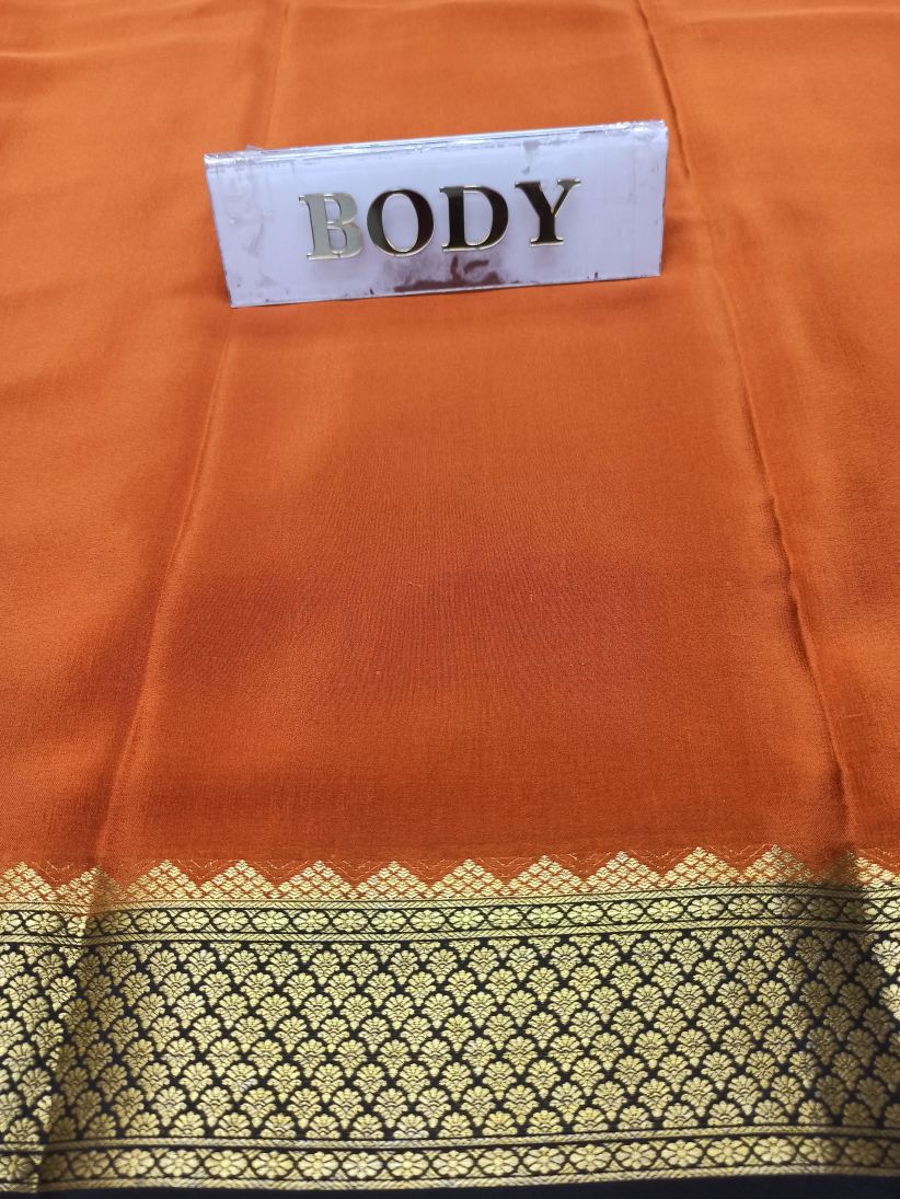 Pure Mysore Silk Crape Saree