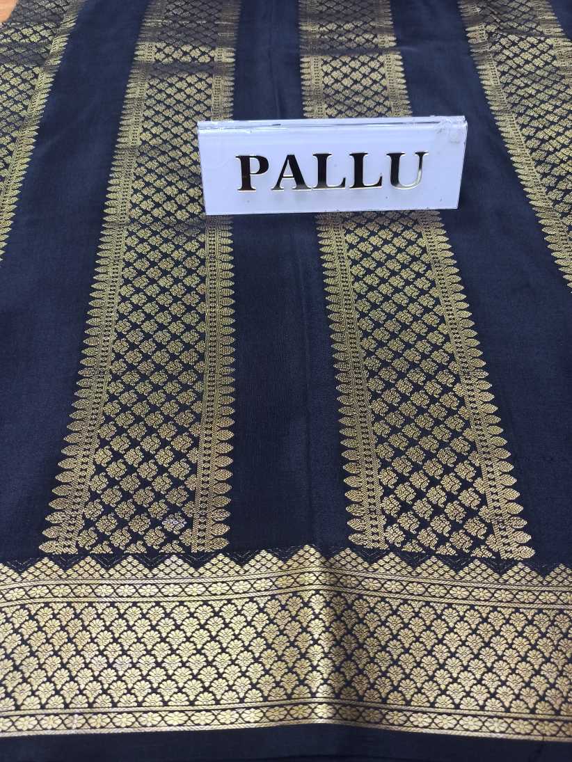 Pure Mysore Silk Crape Saree