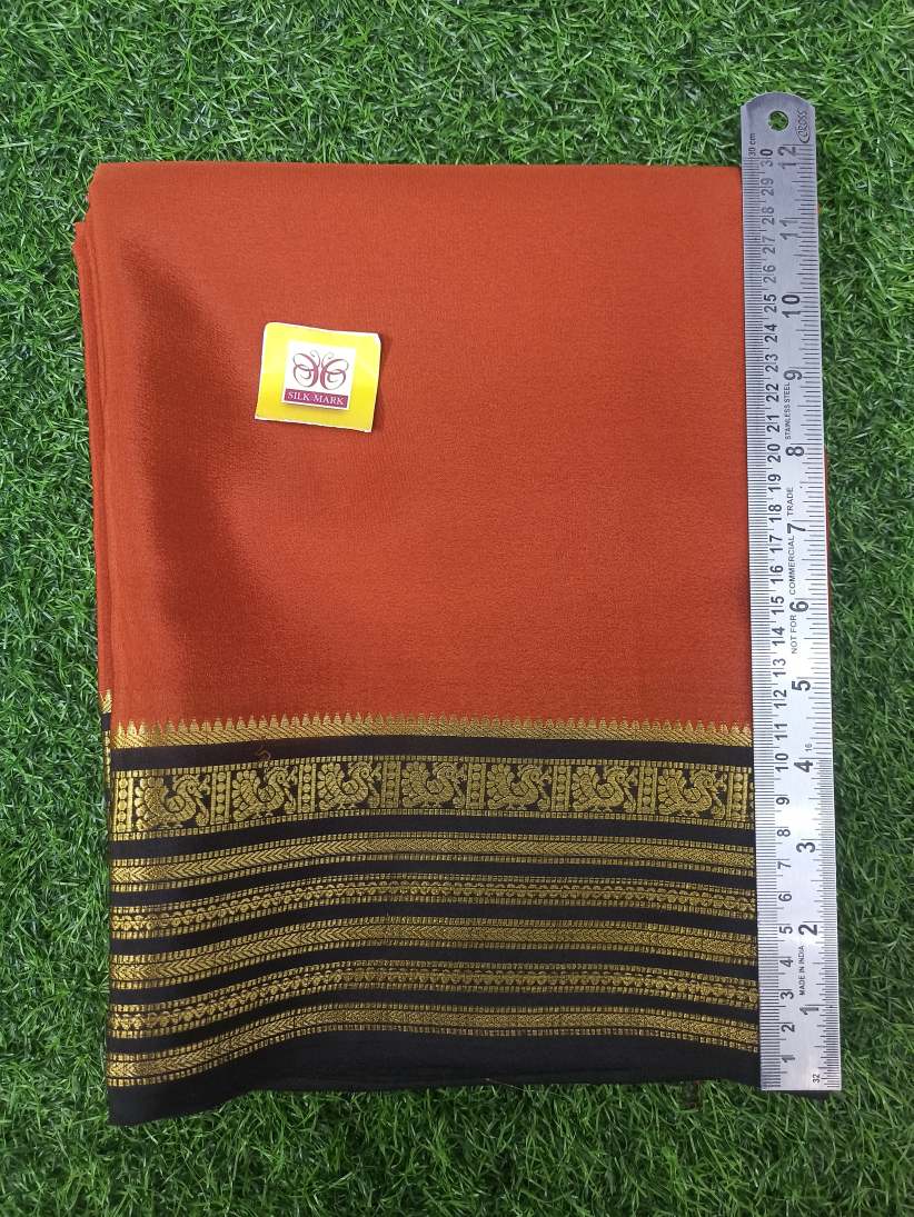 Pure Mysore Silk Crape Sarees