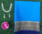 Pure Mysore Silk Crape Sarees