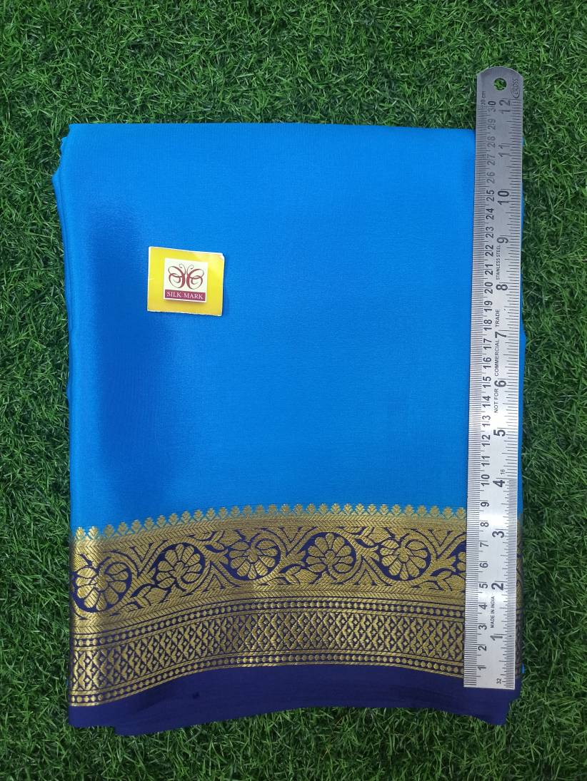 Pure Mysore Silk Crape Sarees