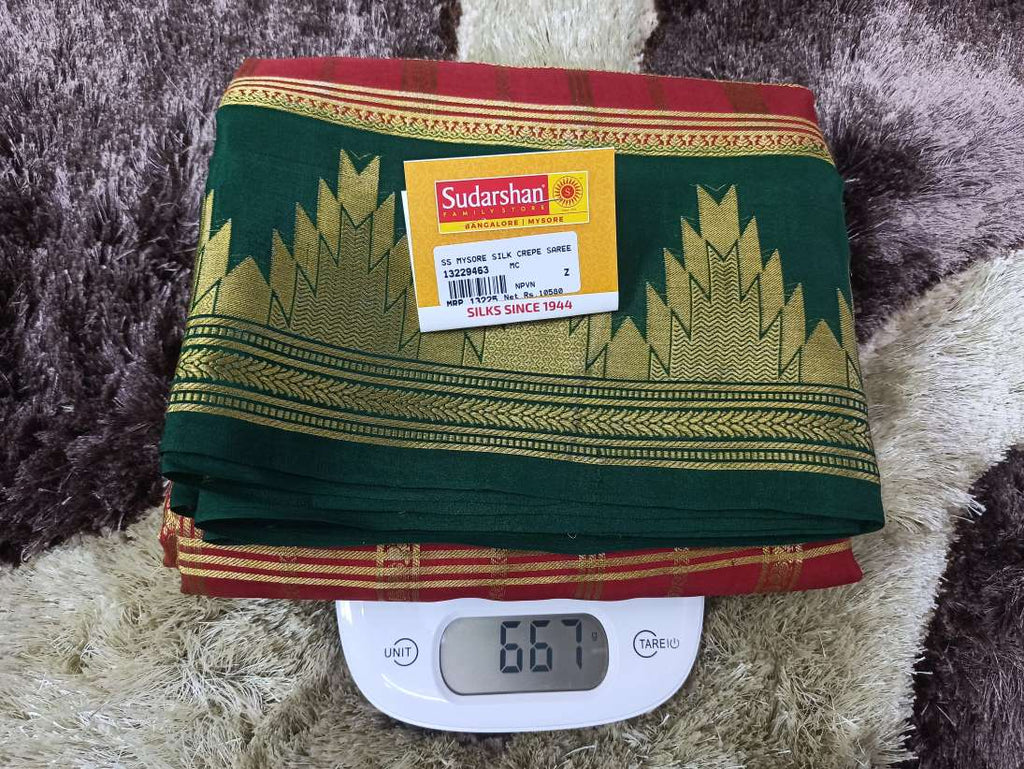 Pure Mysore Silk Saree