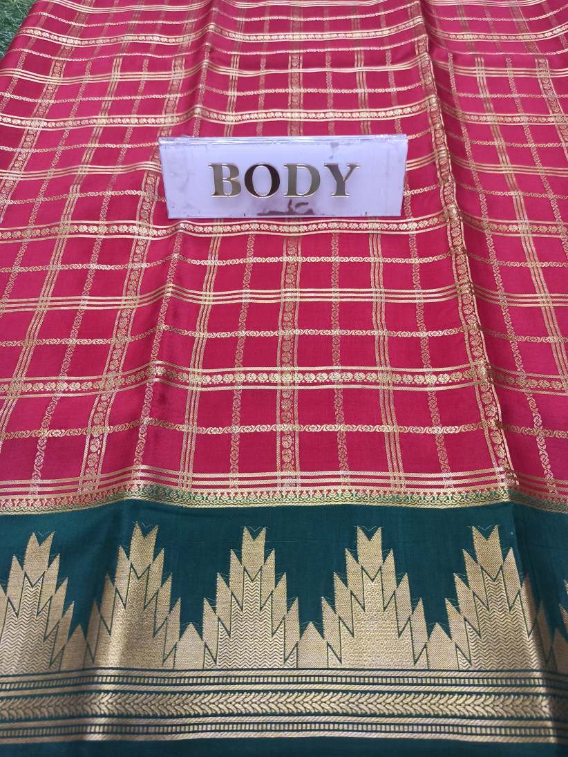 Pure Mysore Silk Saree