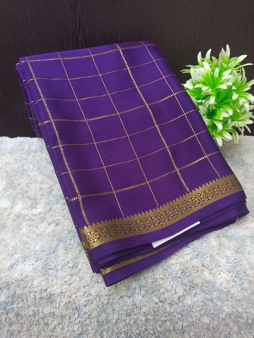 Pure Mysore Silk Saree