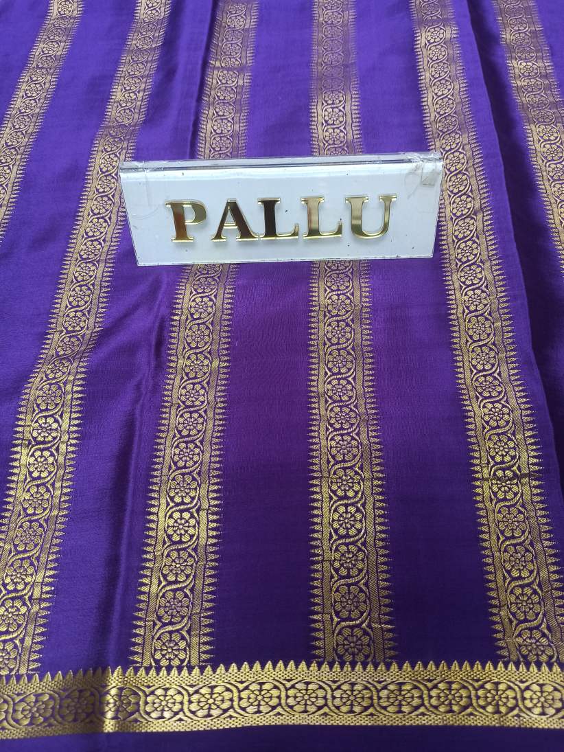 Pure Mysore Silk Saree