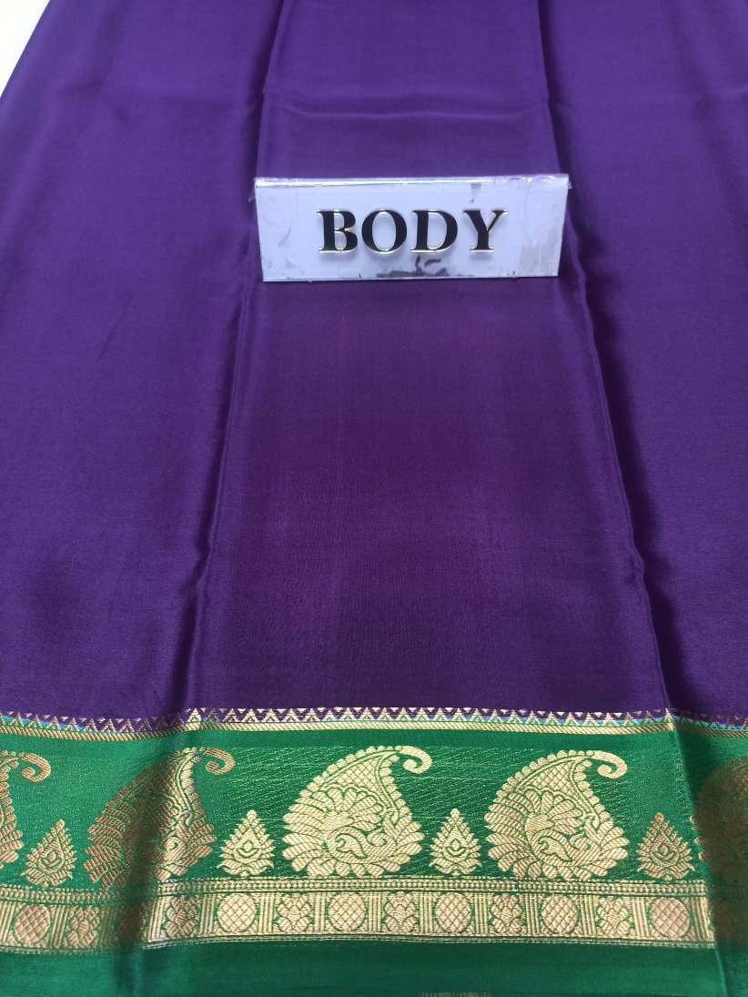 Pure Mysore Silk Saree