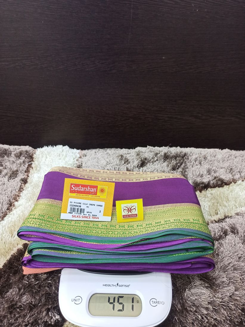 Pure Mysore Silk Saree